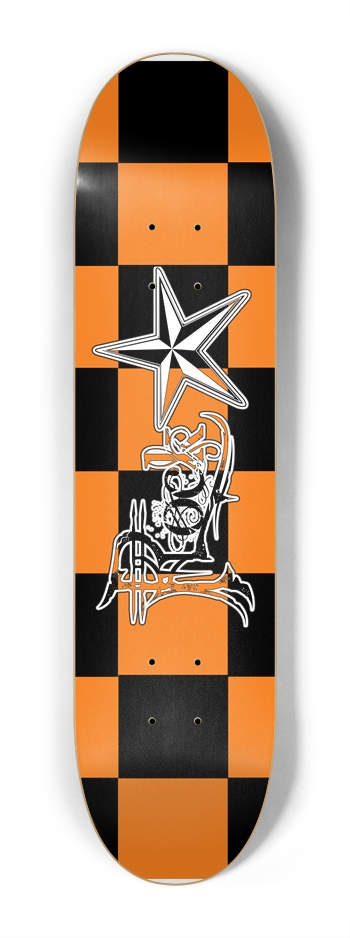 Rock Star BO Checker 7 1/4" Deck
