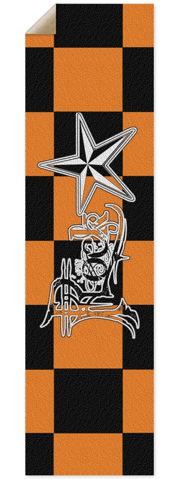 Rock Star BO Checker Custom Griptape
