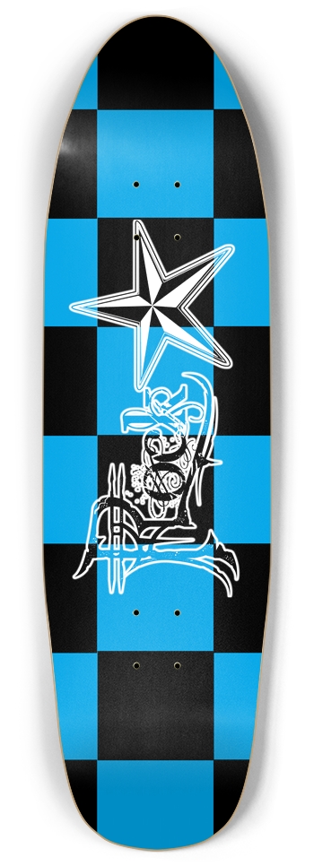 Rock Star BB Checker Punk Nose Pool Deck