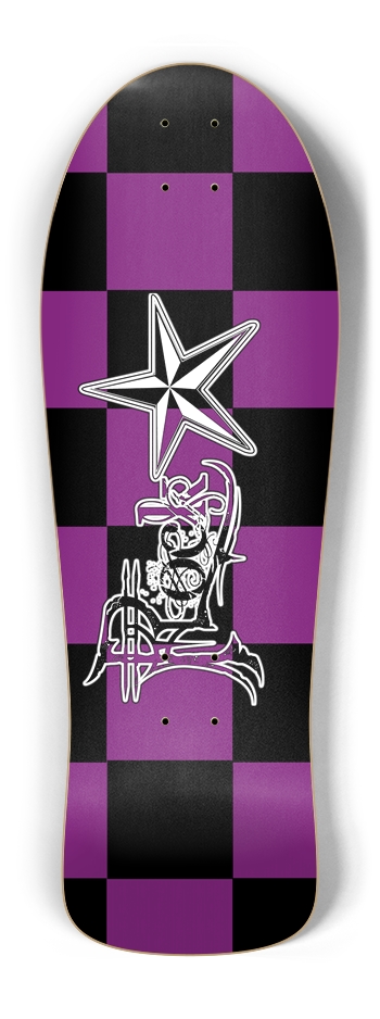 Rock Star BP Checker Old School Deck
