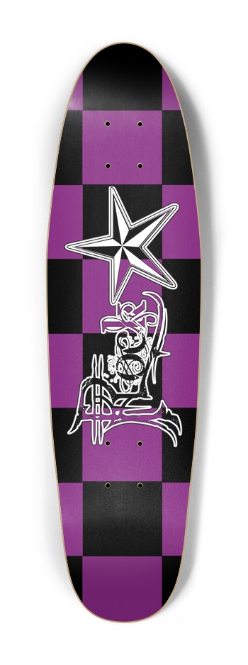 Rock Star BP Checker Cruiser Deck