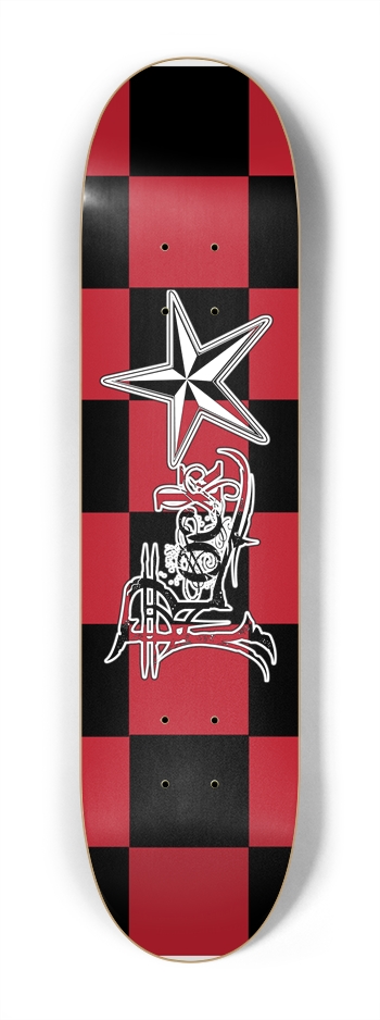 Rock Star BR Checker 7 1/4" Deck