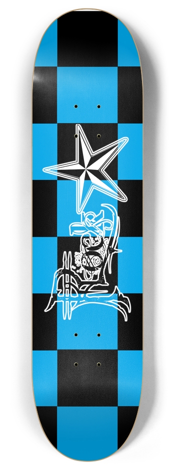 Rock Star BB Checker 8" Deck