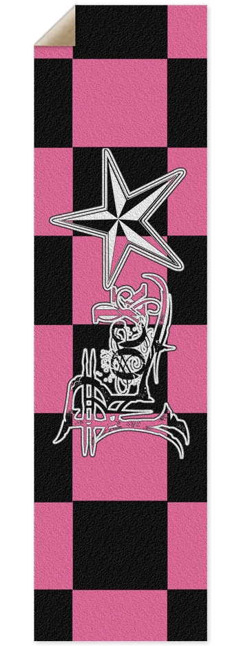 Rock Star BPk Checker Custom Griptape