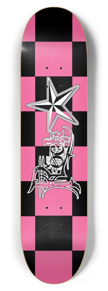 Rock Star BPk Checker 7 7/8" Deck
