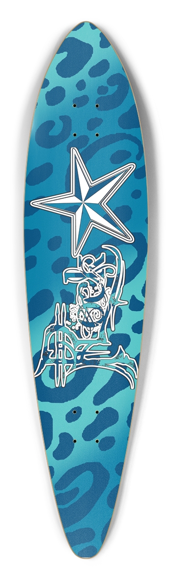 Rock Star BLP Pintail Longboard