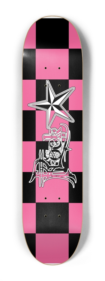 Rock Star BPk Checker 7 1/4" Deck