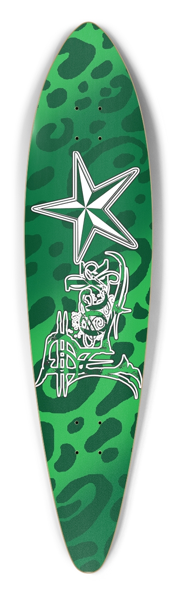 Rock Star GLP Pintail Longboard Deck