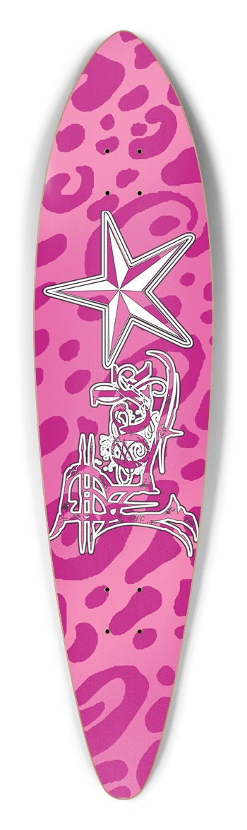 Rock Star PkLP Pintail Longboard