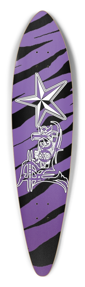 Rock Star PTS Pintail Longboard Deck