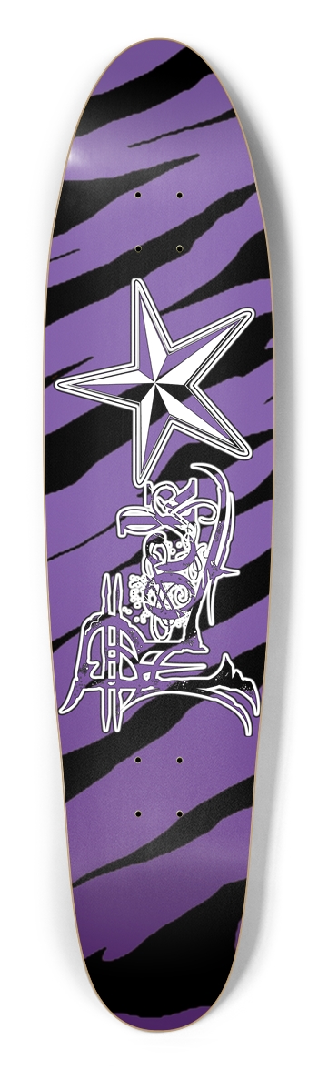 Rock Star PTS Longboard Deck