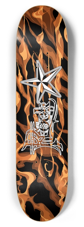 Rock Star Fire 7 7/8" Deck