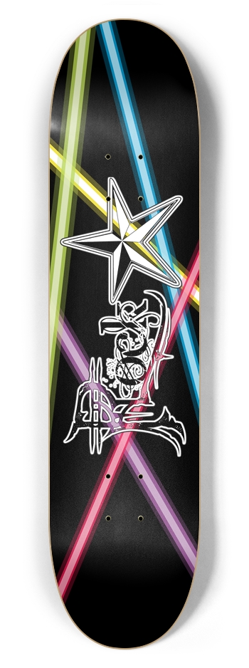 Rock Star Lasers 7 5/8" Deck