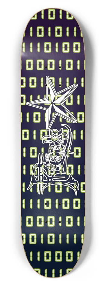 Rock Star Binary Code 7 5/8" Deck 