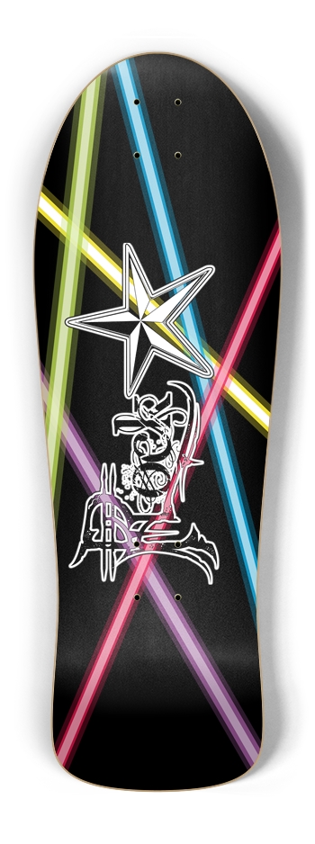Rock Star Lasers Old School Deck