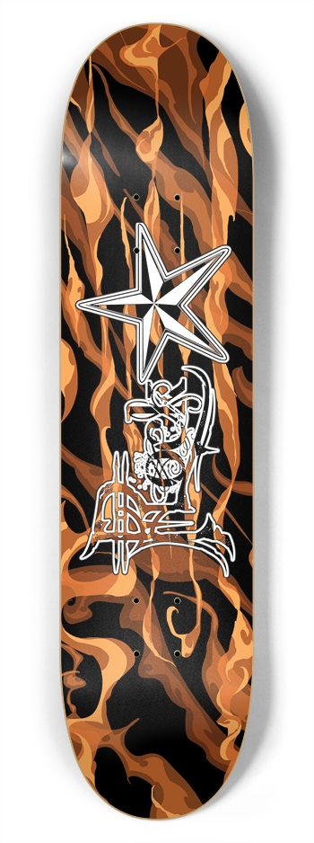 Rock Star Fire 7 3/4" Deck