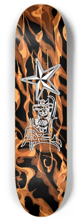 Rock Star Fire 8" Deck