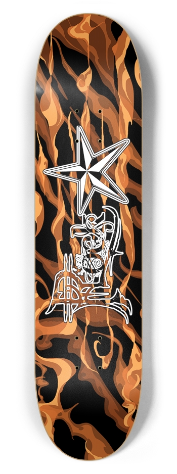 Rock Star Fire 7 5/8" Deck