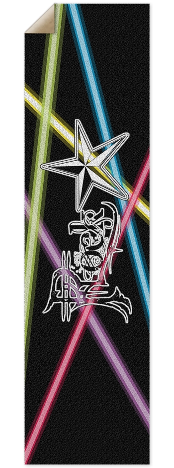 Rock Star Lasers Custom Griptape