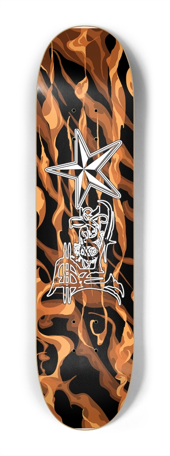 Rock Star Fire 7 1/4" Deck