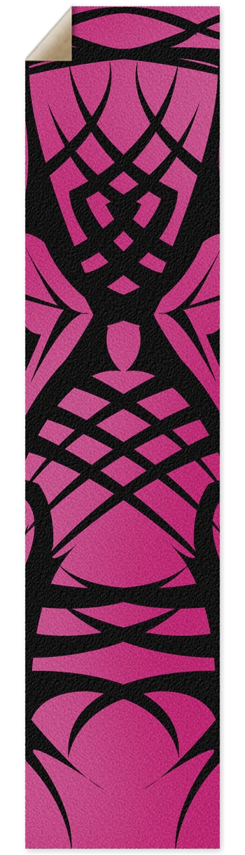 Pink Tribal Pintail/Longboard Grip Tape