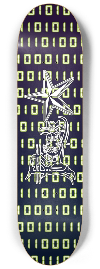 Rock Star Binary Code 8 1/4" Deck