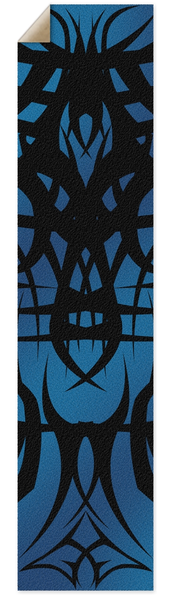 Blue Tribal Pintail/Longboard Grip Tape