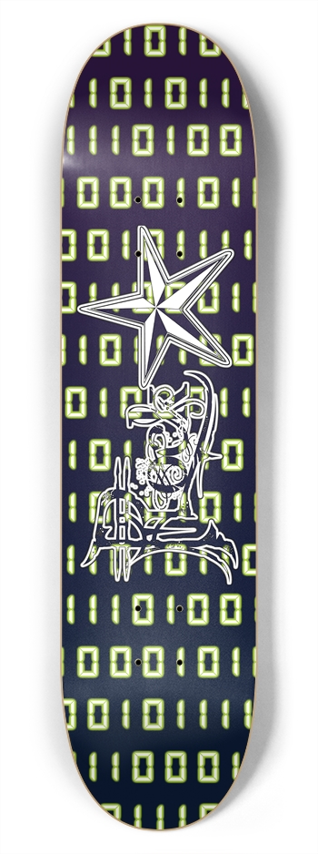 Rock Star Binary Code 7 3/4" Deck