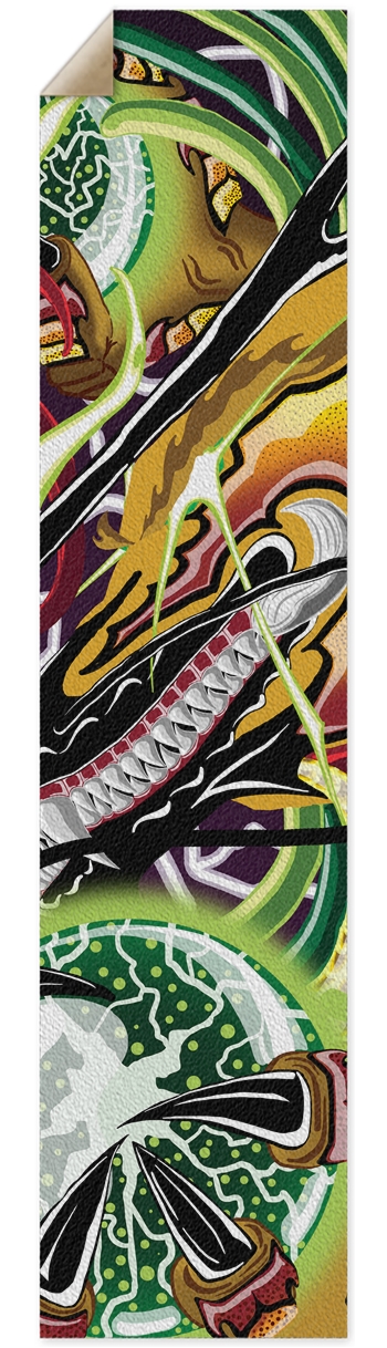 Pensive Dragon Pintail/Longboard Grip Tape