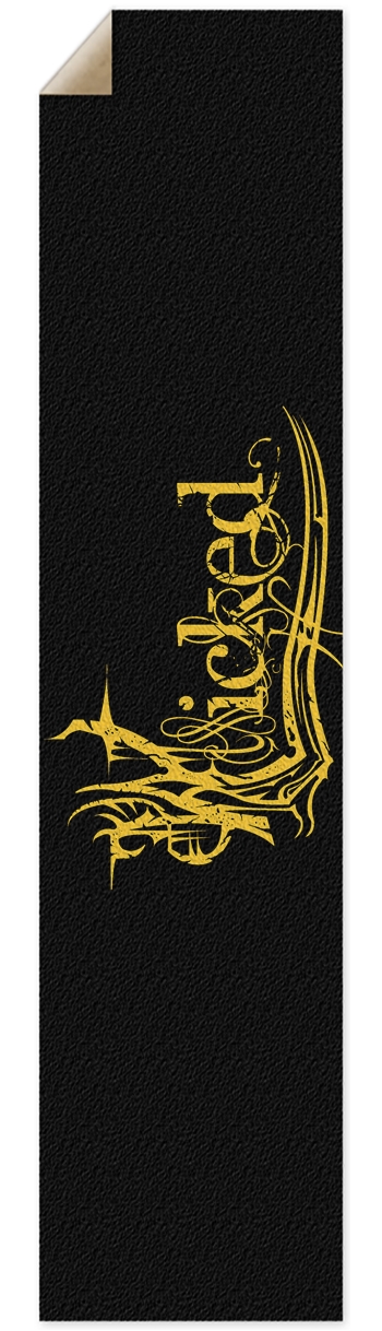 Wicked Yellow Pintail/Longboard Grip Tape