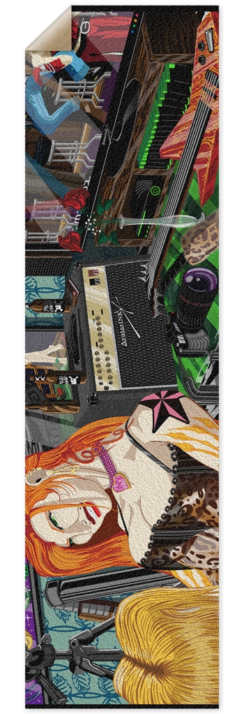 Phoenix Punk Nose Pool Grip Tape