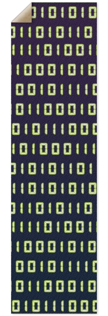Binary Code Punk Nose Pool Grip Tape