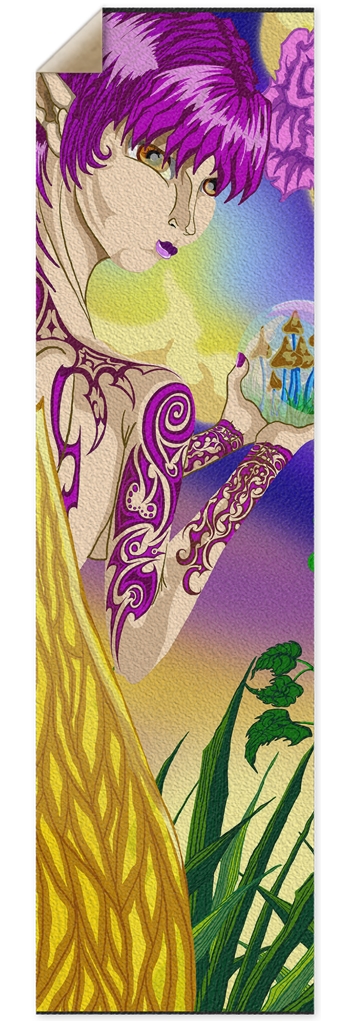 Mushroom Fairy Punk Nose Pool Grip Tape