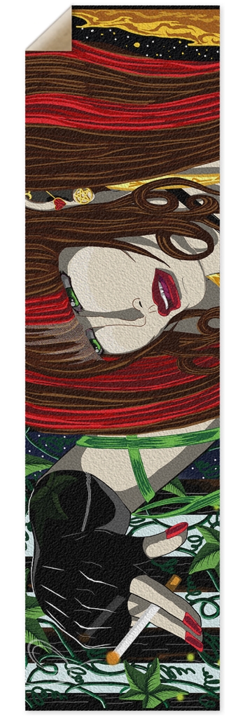 Sara Rose Series Punk Nose Pool Grip Tape