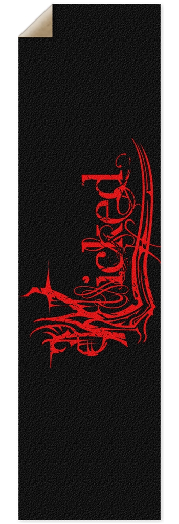 Wicked Red Punk Nose Pool Grip Tape