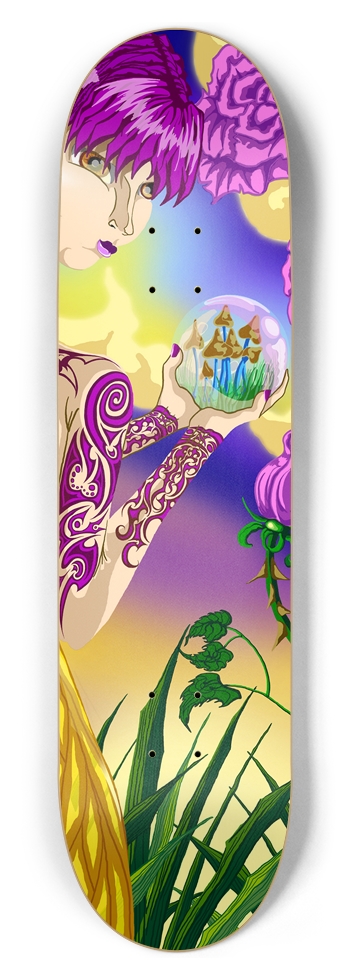 Mushroom Fairy 8.5" Deck