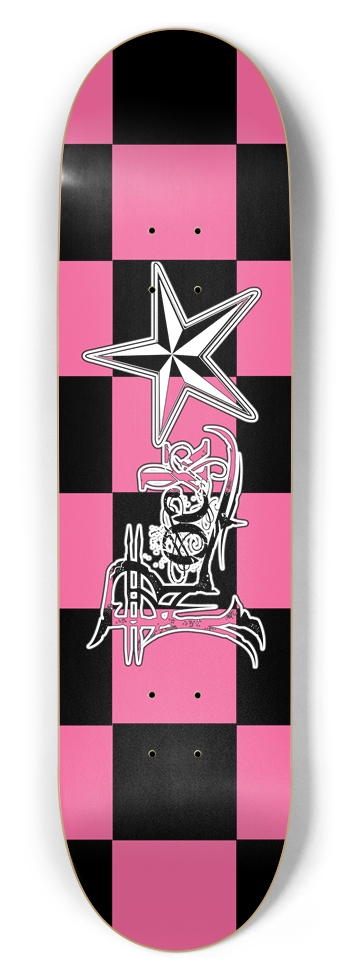 Rock Star B+Pk Checker 8.5" Deck