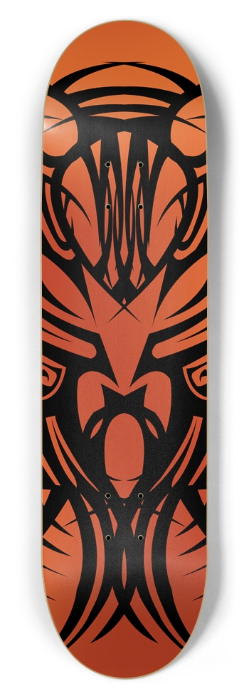 Orange Tribal 8.5" Deck
