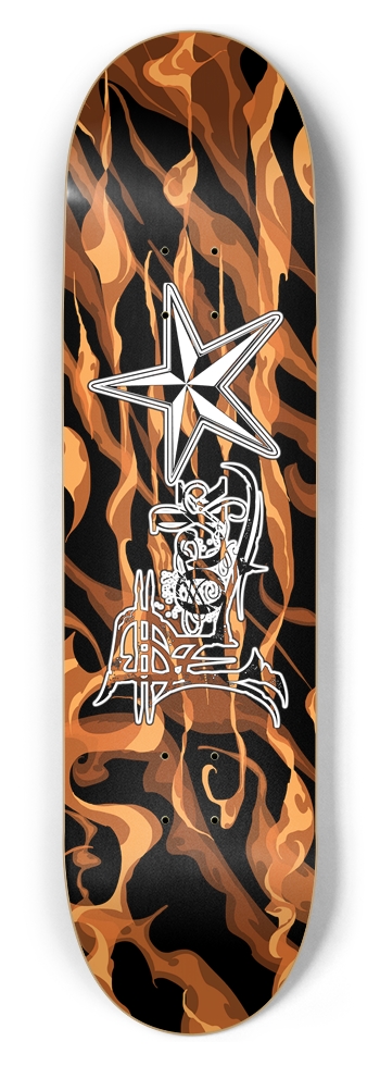 Rock Star Fire 8.5" Deck