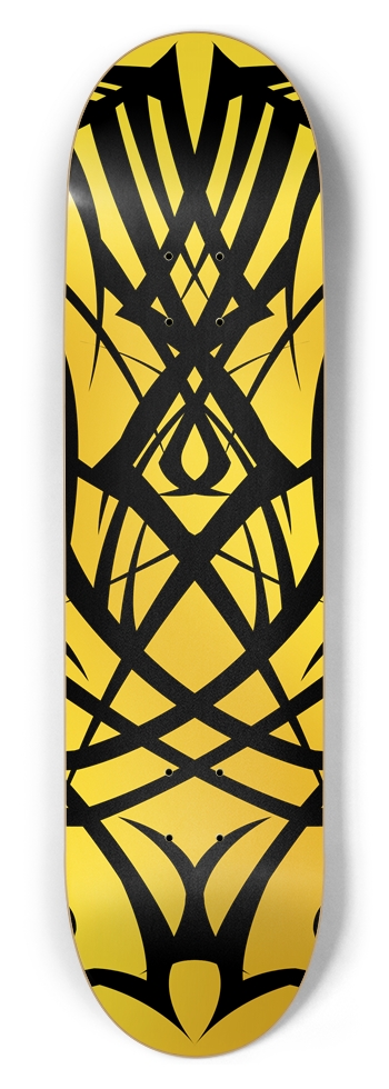 Yellow Tribal 8.5" Deck