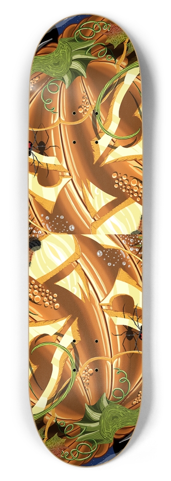 Cheshire Pumpkin 8.5" Deck