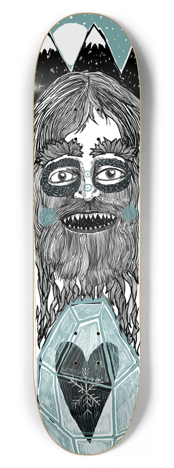 Yeti-frozen hearth.