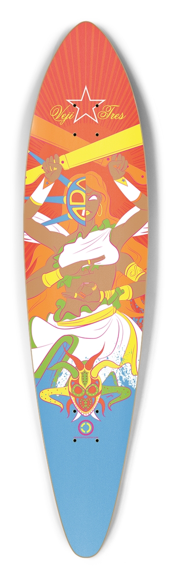 I'naru' - Psychedelic Spirit Woman Pintail