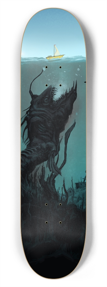It Lurks 7-3/4 Skateboard Deck 