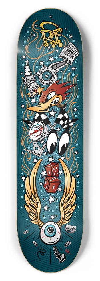 Supercharger Heaven (Hot Rod Blue Colorway)