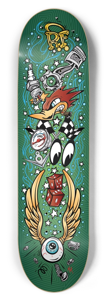 Supercharger Heaven (Hot Rod Green Colorway)