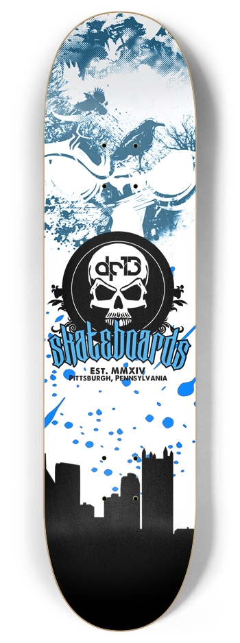 DF13 Skateboards Blue