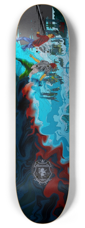 Riot Henchmen Skateboard - 8"
