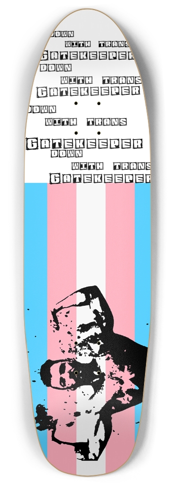 Custom Skateboard Punk Nose Pool Shape