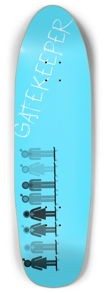 Custom Skateboard Punk Nose Pool Shape
